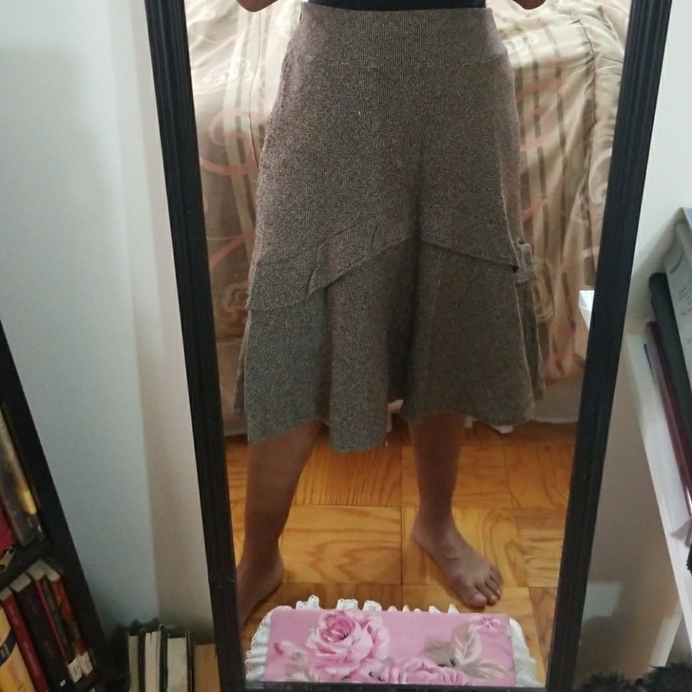Gap Brown skirt!!